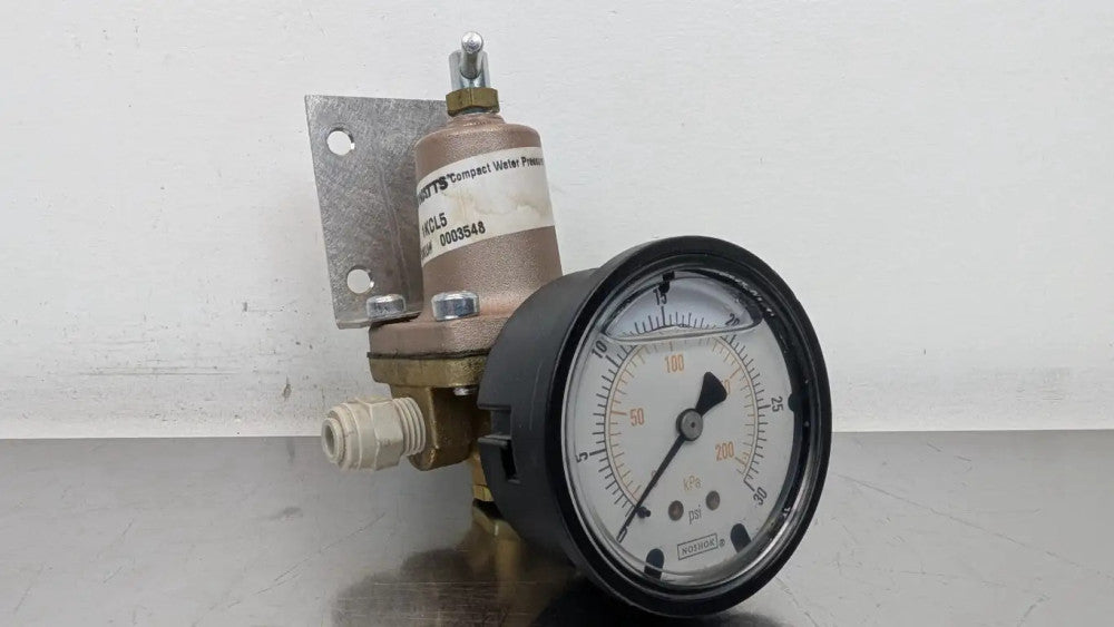 Watts 0003548 1KCL5 Compact Water Pressure Regulator Noshok 0-30PSI
