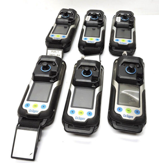 (Lot of 6) - Drager X-AM 8000 Multi-Gas Detector 8325800