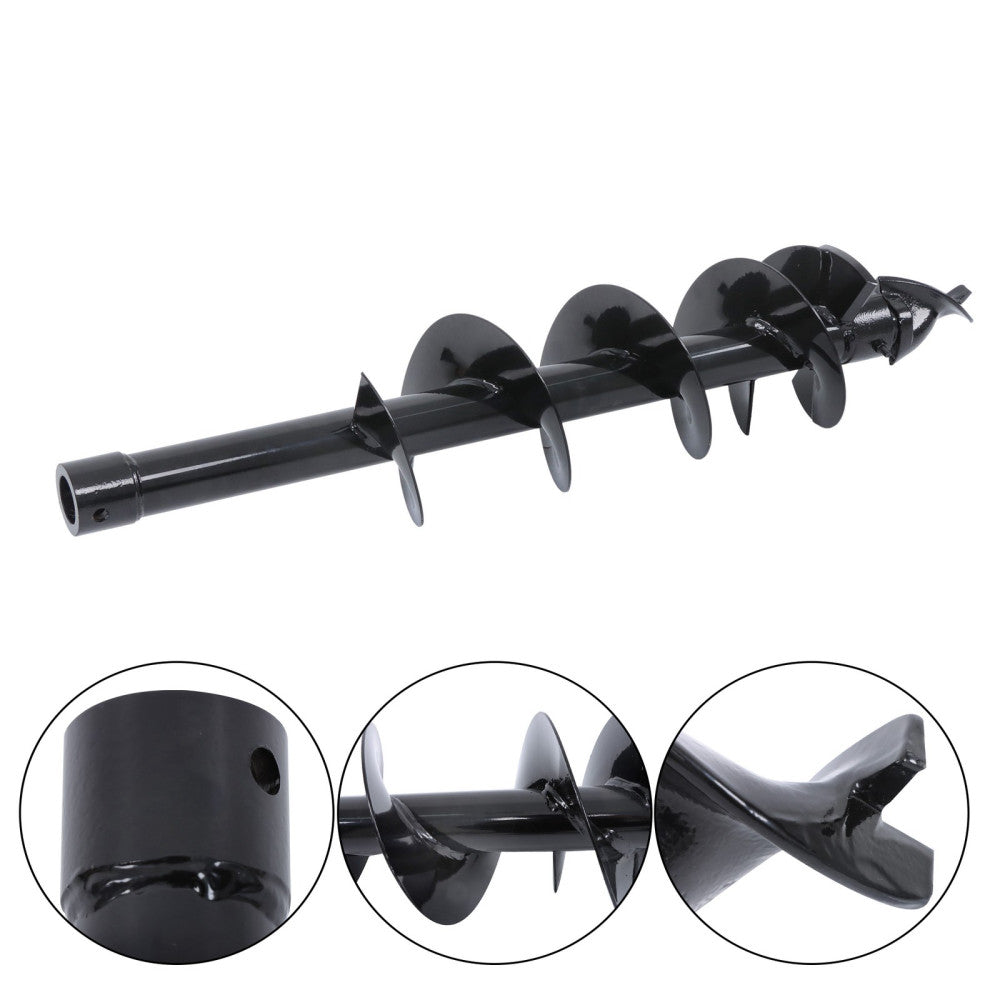 LABLT 200mm Diameter Auger Drill Rod Post Hole Attachment for 1-1.5ton excavator
