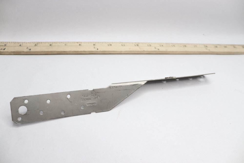 Zmax Rafter Tie Wood To Wood Galvanized Steel 18 Gauge 12" Long