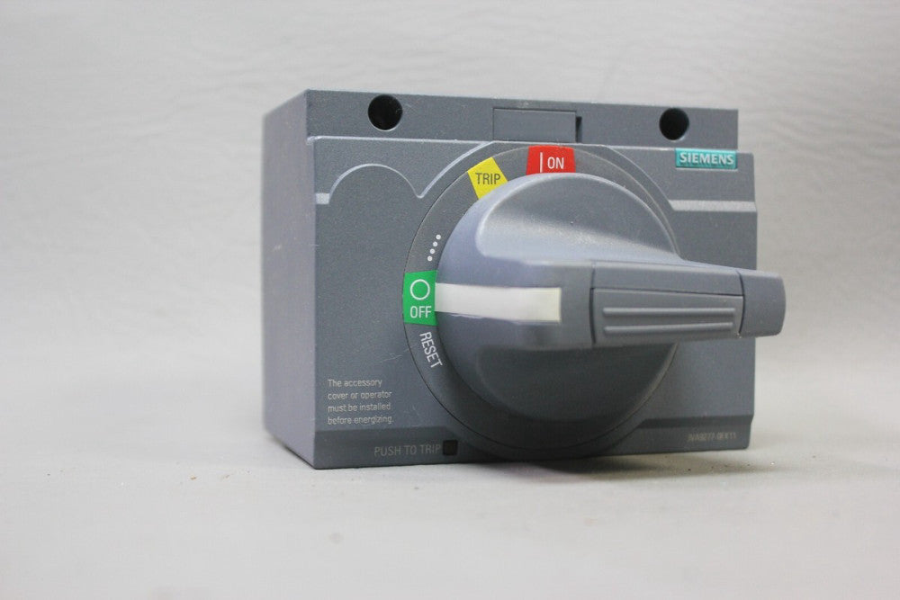 UNUSED SIEMENS  CIRCUIT BREAKER ROTARY OPERATOR P/N: 3VA9277-0EK11