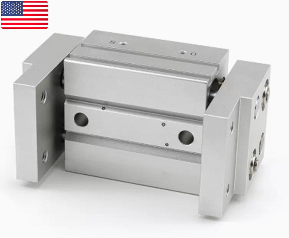 One Brand New SMC MHL2-25D1 Finger Double Action Pneumatic Gripper - US Stock