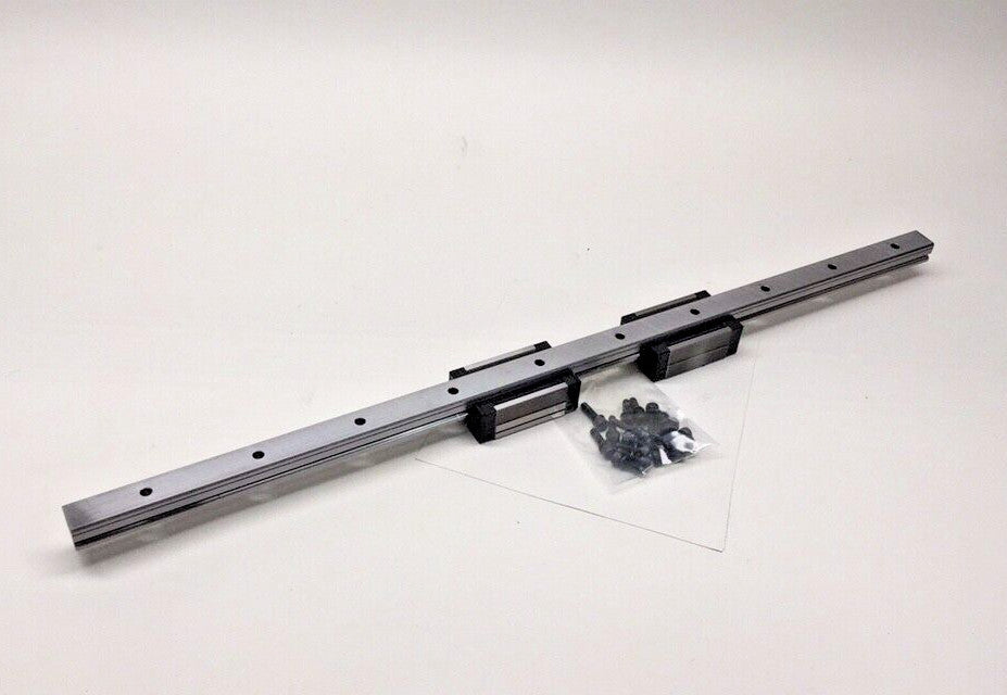 NSK LH20Z-N-610mm Used Linear Bar Rail and Dual Slide Assembly LH20 Series 2 Ft