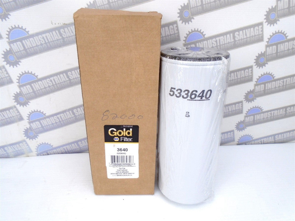 NAPA GOLD FILTER - 3640 - HEAVY DUTY FUEL FILTER - FIL3640 - 33640 (NEW in BOX)