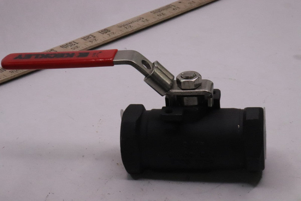  Keckley Ball Valve Full Port 3705 PSI -20Â° to 450Â°F Carbon Steel 3/4" FNPT 