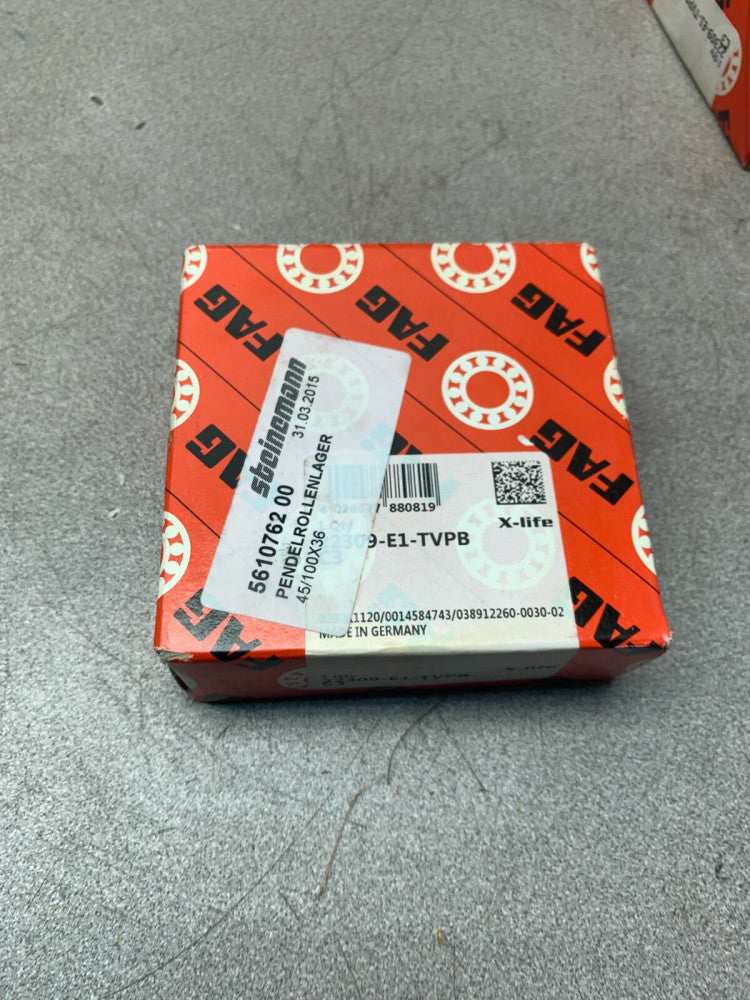 NEW IN BOX FAG 22309E1TVPBC3 BEARING 22309-E1-TVPB-C3