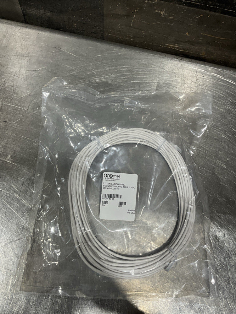 Prosense RTD EXTENSION WIRE 3-conductor 22ga 50' RTDW-50-01 9030