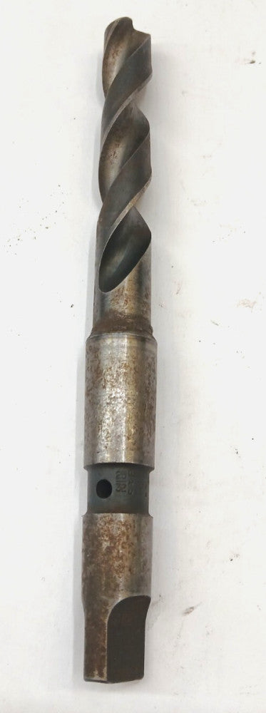 CLE-FORGE 25/32 MORSE TAPER SHANK DRILL BIT MT3 HS 2 FLUTE OAL 9-1/4 LOC 3-7/8
