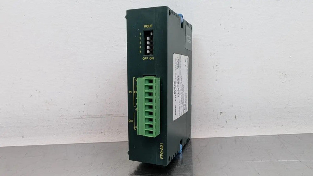 NAiS FP0-A21 Analog I/O Unit AFP0480 Ver 1.1 24VDC 0.1A