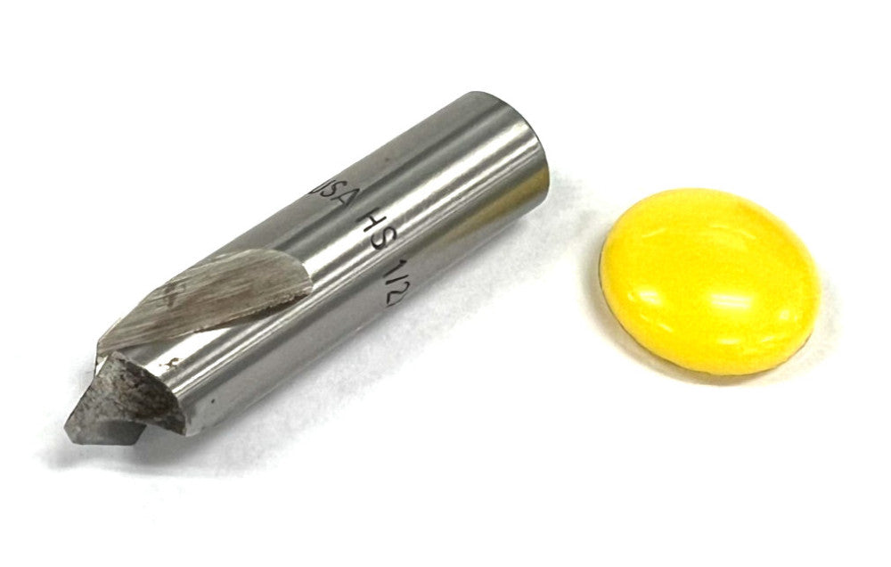 KEO SPOT DRILL BIT 1/2X90 CUT DIA 1/2" 90DEG HIGH SPEED OAL 2"