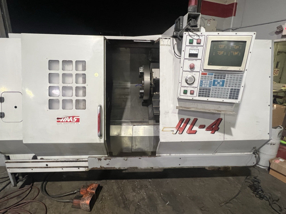 199 Haas HL-4 W/tailstock CNC Lathe
