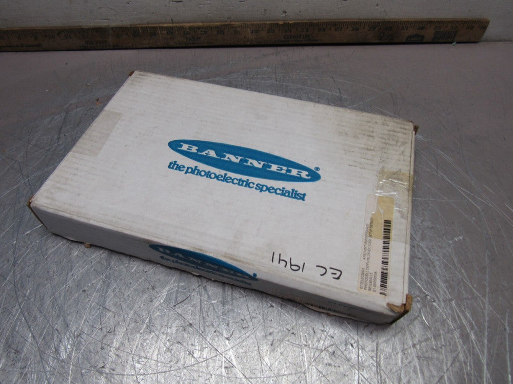 BANNER T18SP6FF50_W/30 INFRARED SENSOR PNP-OUT 30'CABLE NEW IN BOX !! MAKE OFFER