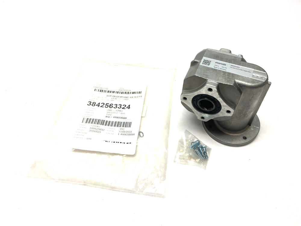 Bosch Rexroth 3842563324 Slip-On Gear Unit 30:1 GS 14-2
