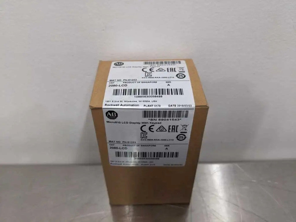 Allen-Bradley 2080-LCD Micro810 LCD Display with Keypad PN-81253 KCC-REM-RAA-208