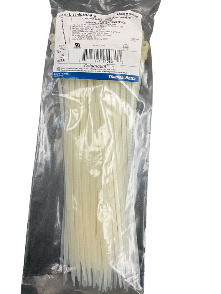 Thomas & Betts Cable Ties L-11-50MH-9-C