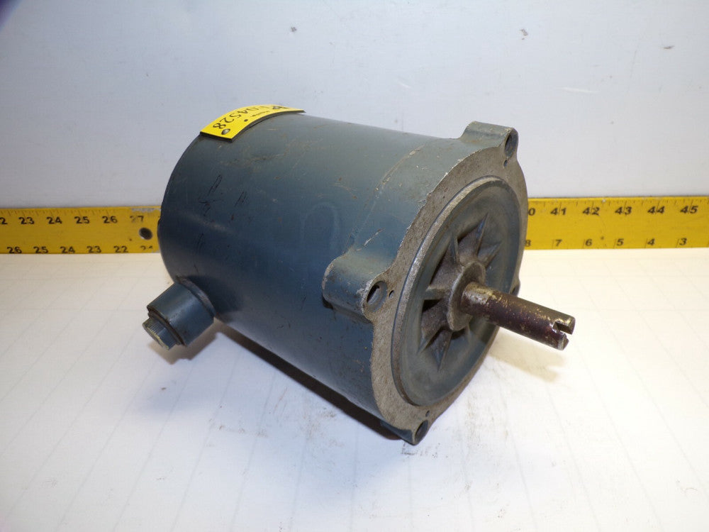 GE 1/6 HP AC ELECTRIC MOTOR 230/460 VAC 1725 RPM 3Ø 56CZ FRAME  5K32EG375