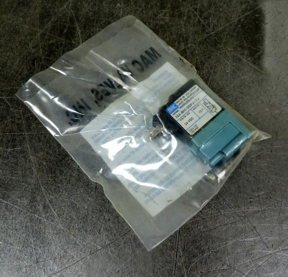 Mac 35A-B00-DDFJ-1TJ Solenoid Valve 24 VDC