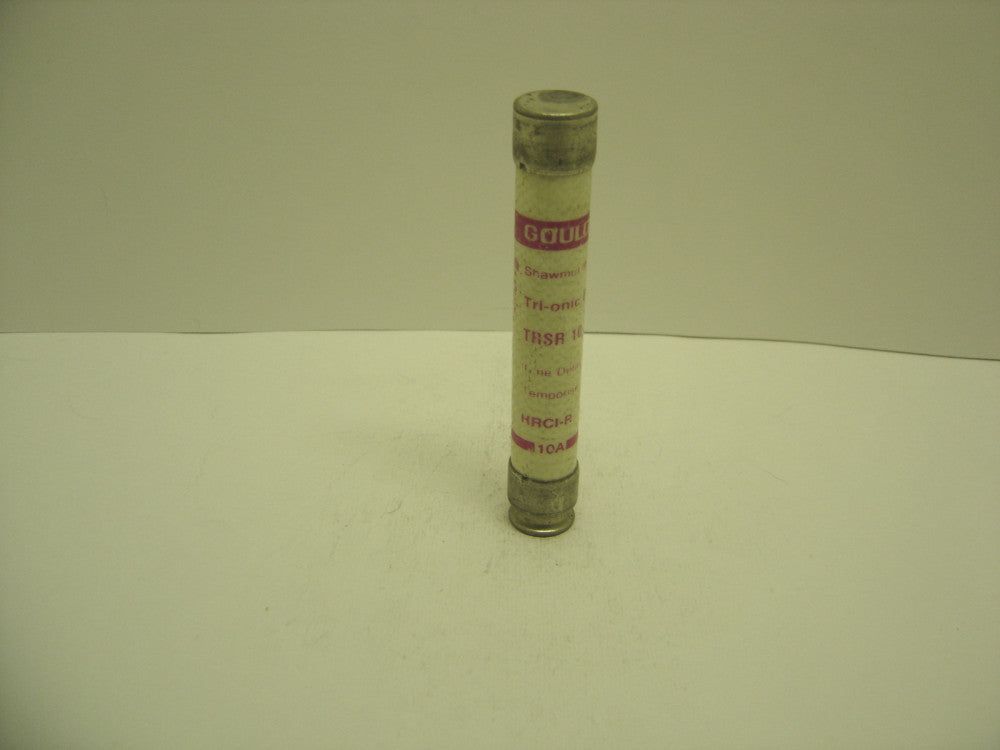GOULD / SHAWMUT TRSR 10 TIME DELAY FUSE 10 AMP TRI-ONIC 600V ~ TYPE D HRCI-R