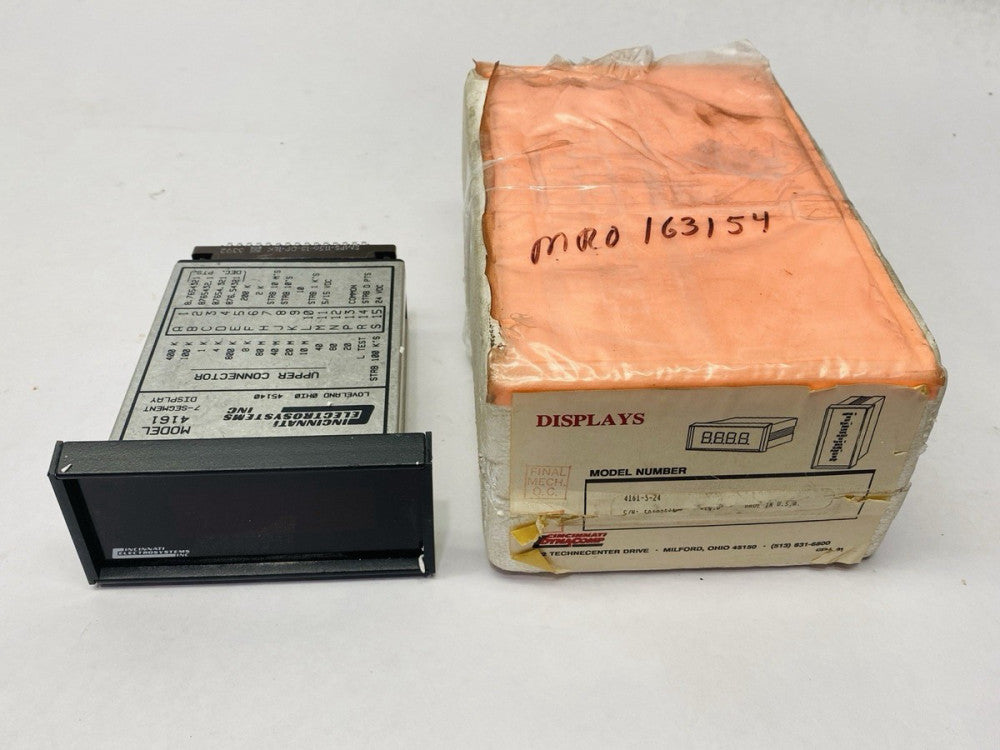 Cincinnati Electrosystems 4161-4-24 7-Segment Display Interface