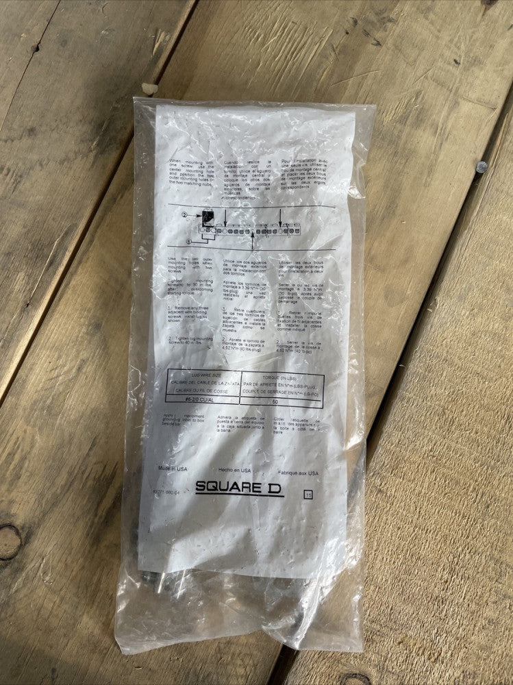 Square D Equipment Grounding Bar Kit 40559-085-50