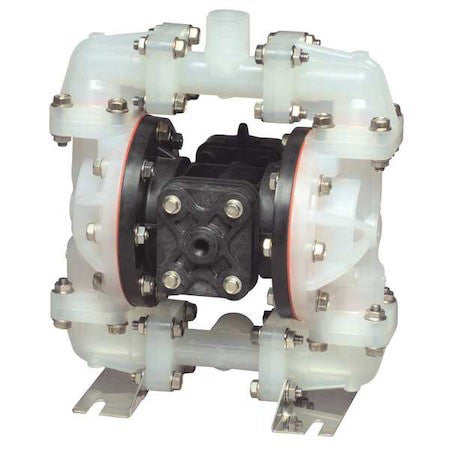 Sandpiper S07b1p2ppns000. Double Diaphragm Pump, Polypropylene, Air Operated,