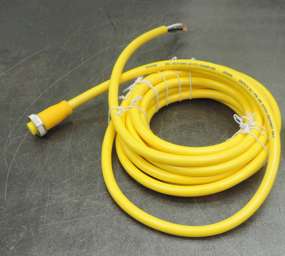 Balluff BCC A313-0000-10-071-VX43W6-050 Single Ended Cordset Cable BCC099F