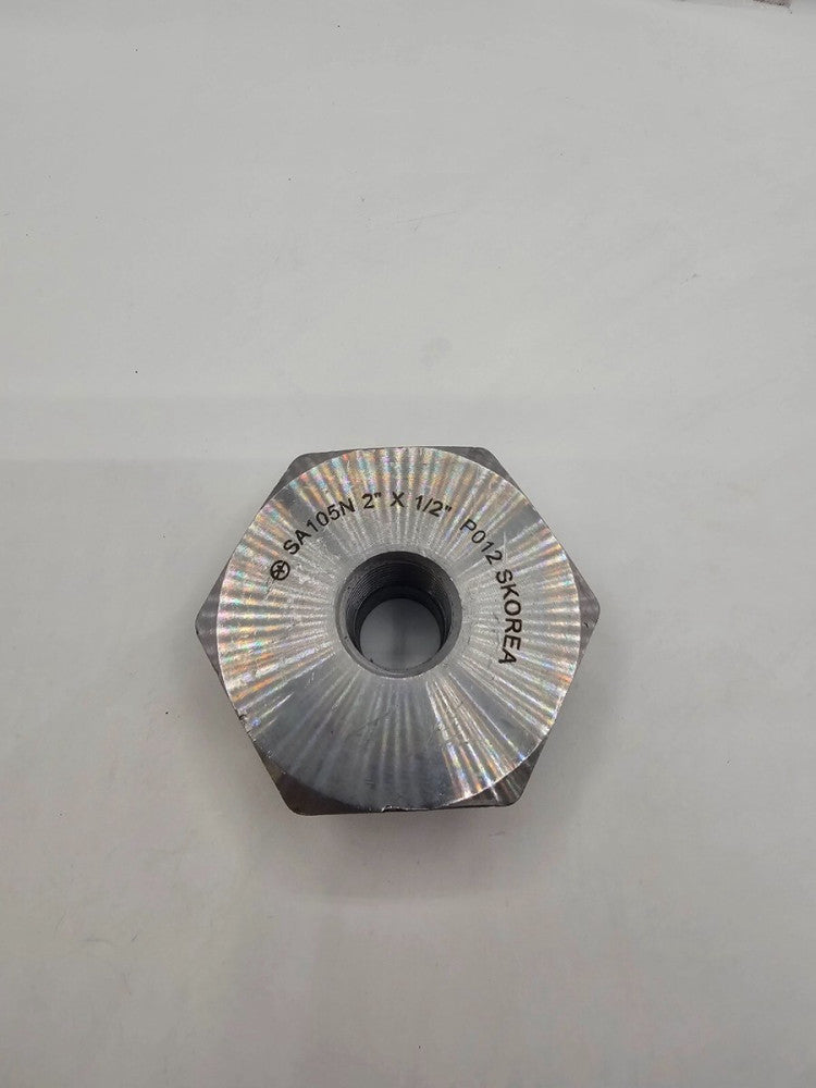 SA105N  2" X 1/2" STEEL FITTING P012 SKOREA