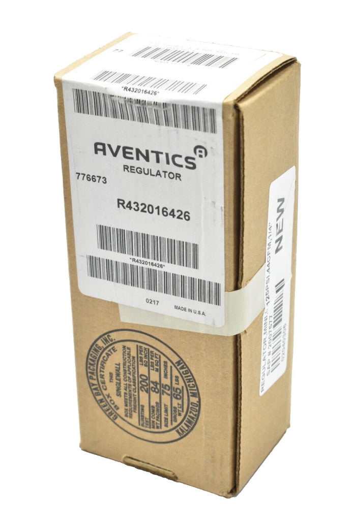 AVENTICS R432016426 PRESSURE REGULATOR 1/4 NPT NEW