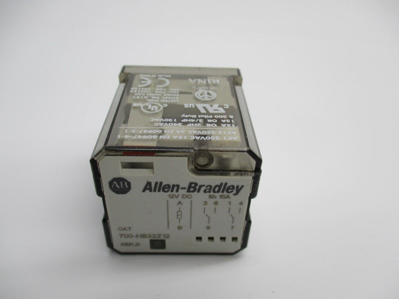 ALLEN BRADLEY 700-HB32Z12 SER. D 12VDC 15A NSNP