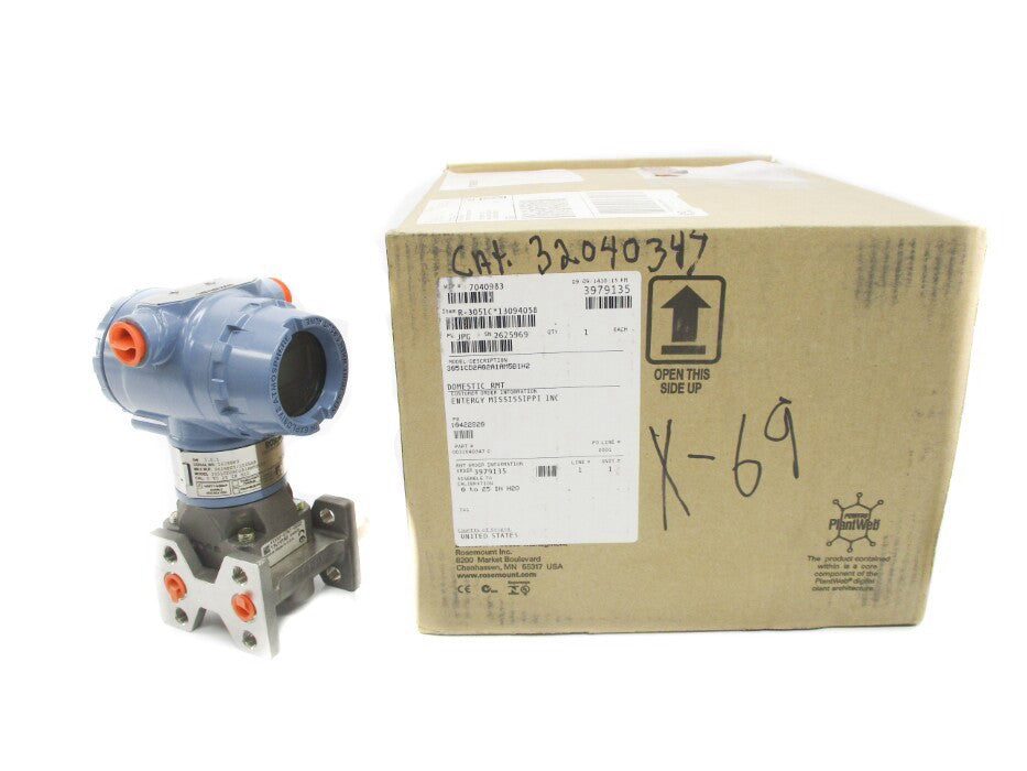 ROSEMOUNT 3051CD2A02A1AM5B1H2 3626PSI NSMP