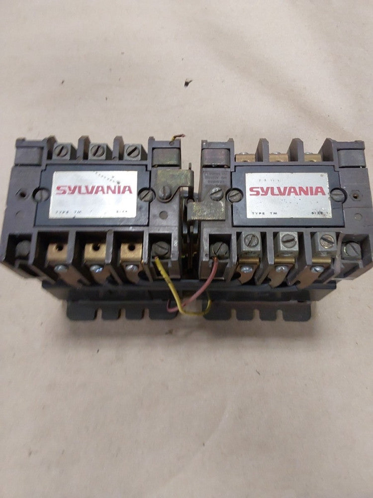 SYLVANIA TB159-1 Size 1 110-120V 50/60Hz Coil Reversing Contactor