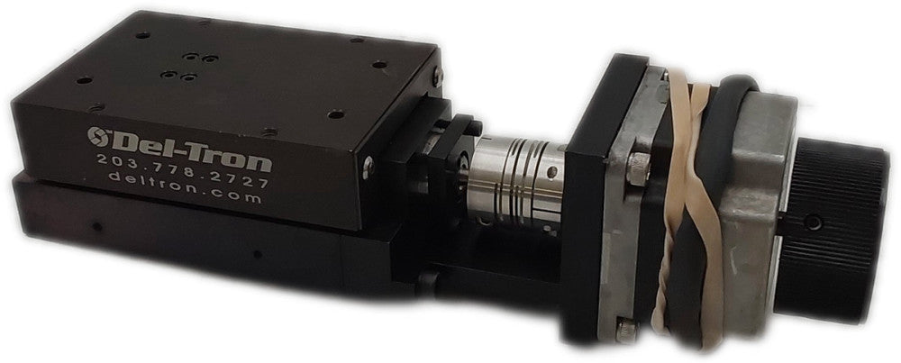 Del-Tron Motorized Precision Linear Stage 