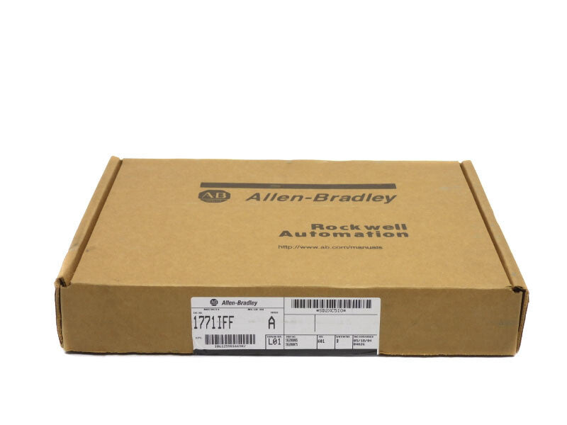 ALLEN BRADLEY 1771-IFF SER. A DATE: 2004 NSFS
