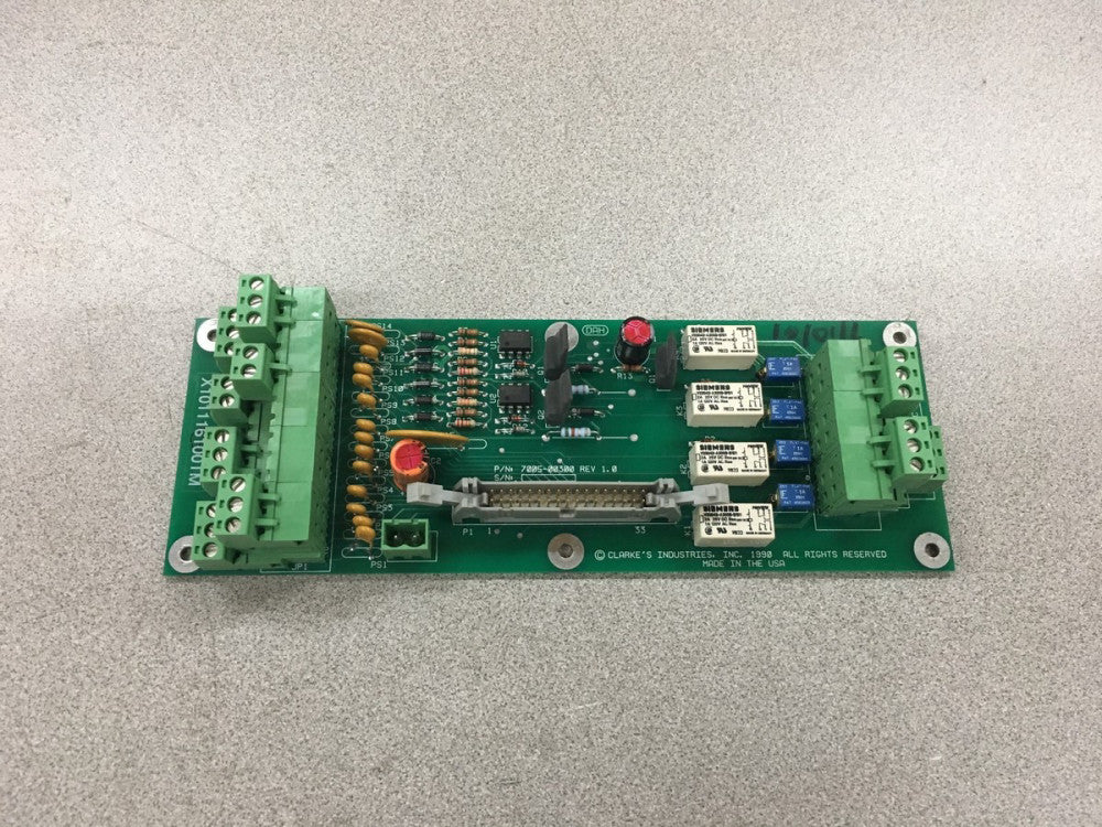 NEW NO BOX CLARKE'S INDUSTRIES CIRCUIT BOARD 7005-00300 REV 1.0