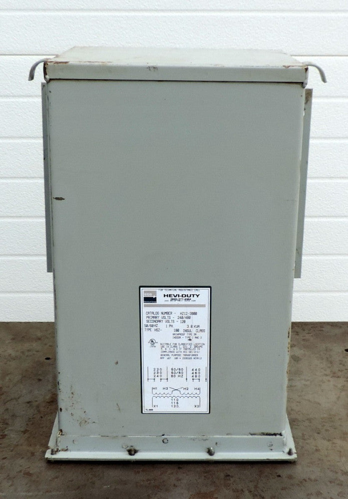 EGS HZ12-3000 Transformer 1 Phase 240/480 Primary Volts 120 Secondary Volts