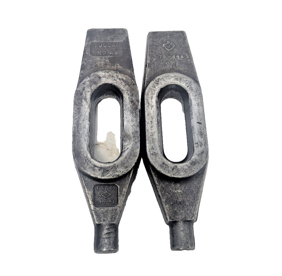 VULCAN NO.48 HOLD DOWN CLAMP STRAPS CARBON STEEL ***LOT OF 2***