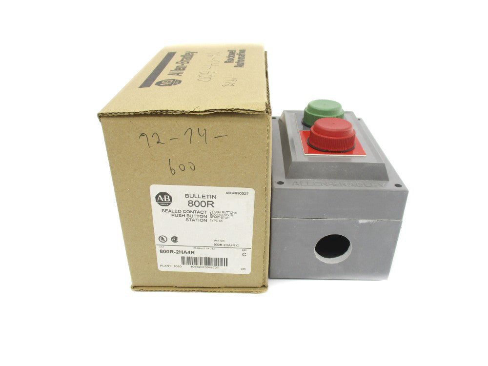 ALLEN BRADLEY 800R-2HA4R SER. C (BR/WH) NSMP