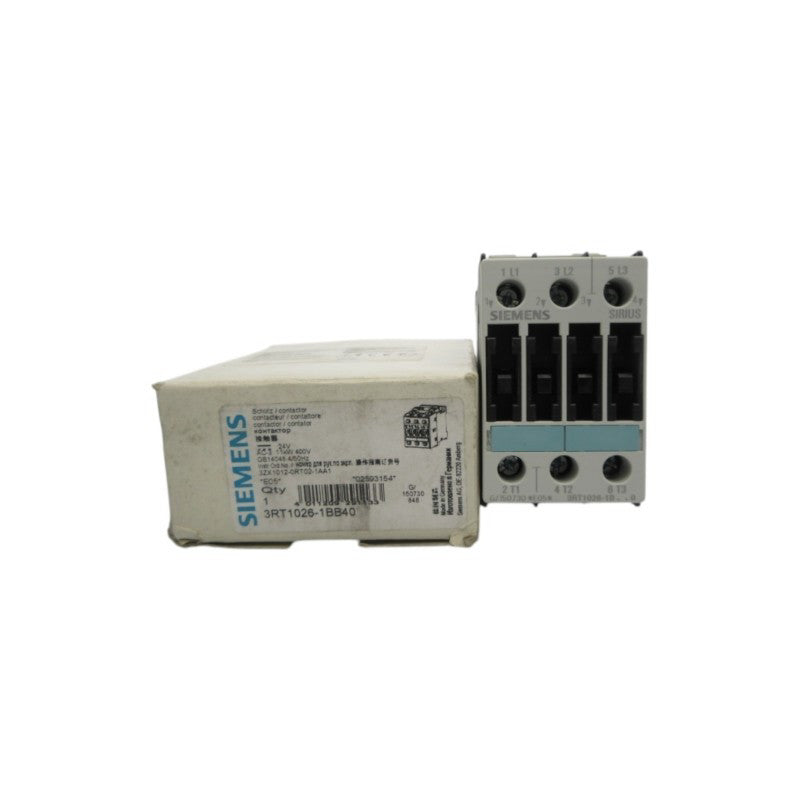 SIEMENS 3RT1026-1BB40 24V NSMP