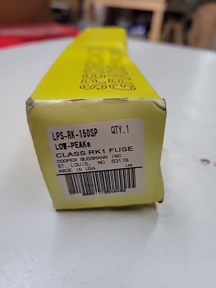 1) New Old Stock! Bussmann LPS-RK-150SP 150 Amp Fuse Low-Peak Class RK1 