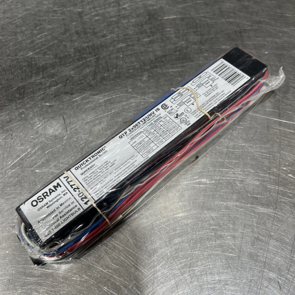 OSRAM Quicktronic Professional Fluorescent Lamp Ballast QTP 2x96T12/UNV IS Nos