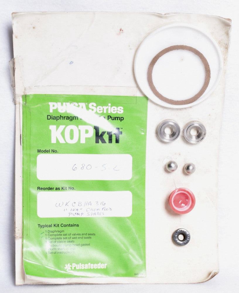 Pulsa Diaphragm Metering Pump KOPkit  680-S-E WKCBHA 316