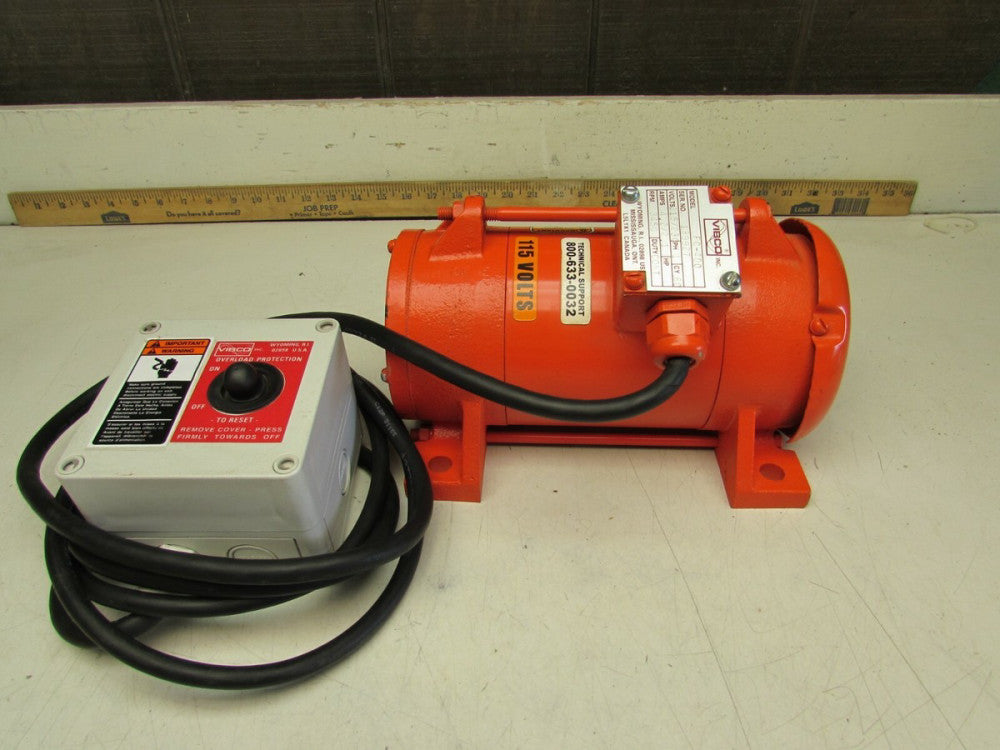 VIBCO FC-400-1 ELECTRIC VIBRATOR, 4.2A, 115VAC, 1 PHASE, N-NIB! MAKE OFFER!