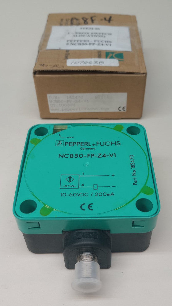 Pepperl+Fuchs NCB50-FP-Z4-V1 Proximity Switch 4 Pin DC M12 182470