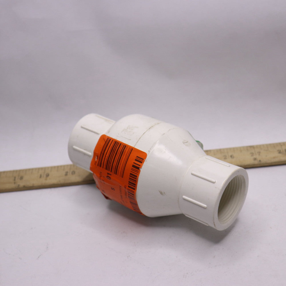 Everbilt Check Valve PVC 1-1/4" FPT x FPT PVCCV114F