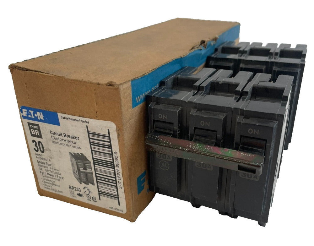 NEW EATON BR230 CIRCUIT BREAKER 30AMP LOT OF 2