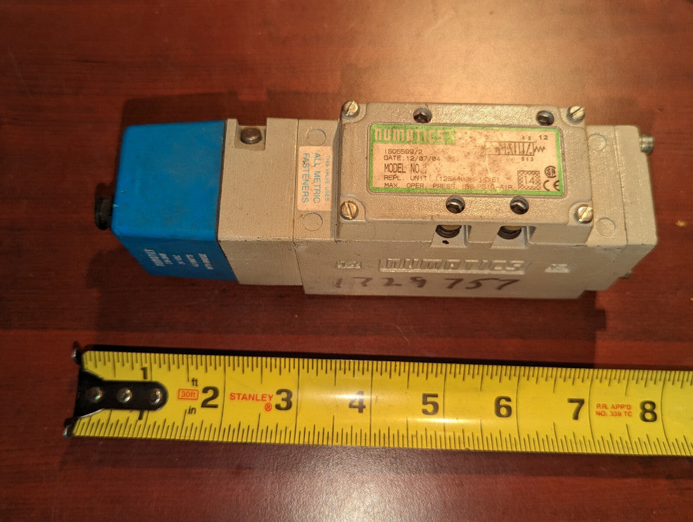 ASCO Numatics I12BA400MP14X61 Valve