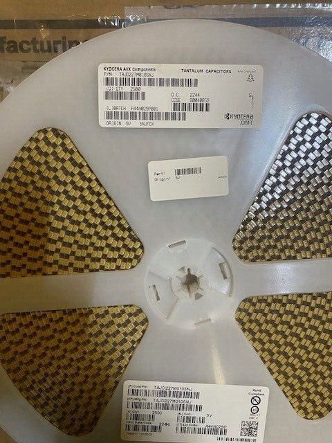 (Reel of 2,500) KYOCERA AVX TAJD227M010SNJ