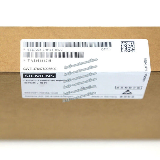 6SE7031-7HH84-1HJ0 1PCS NEW SIEMENS SIMOVERT MASTERDRIVE 6SE7031-7HH84-1HJ0