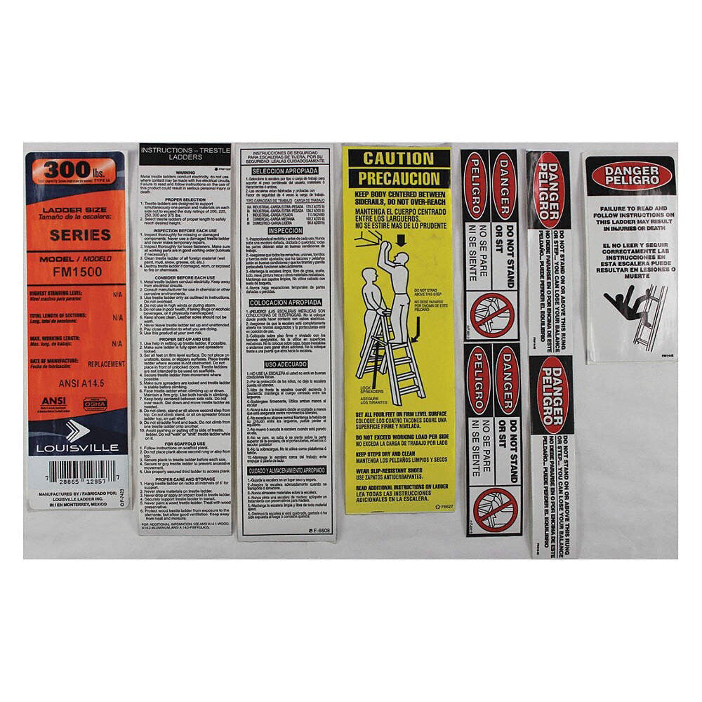 LOUISVILLE PK-FM1500 Label Kit