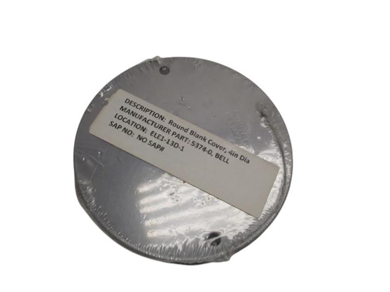 BELL 5374-0 ROUND BLANK COVER  NSMP